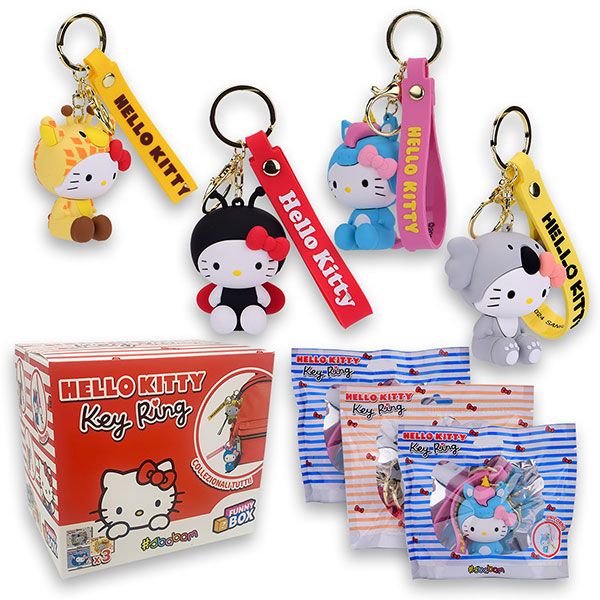 Hello Kitty 3D nyckelring med silikonband - Koala - 6