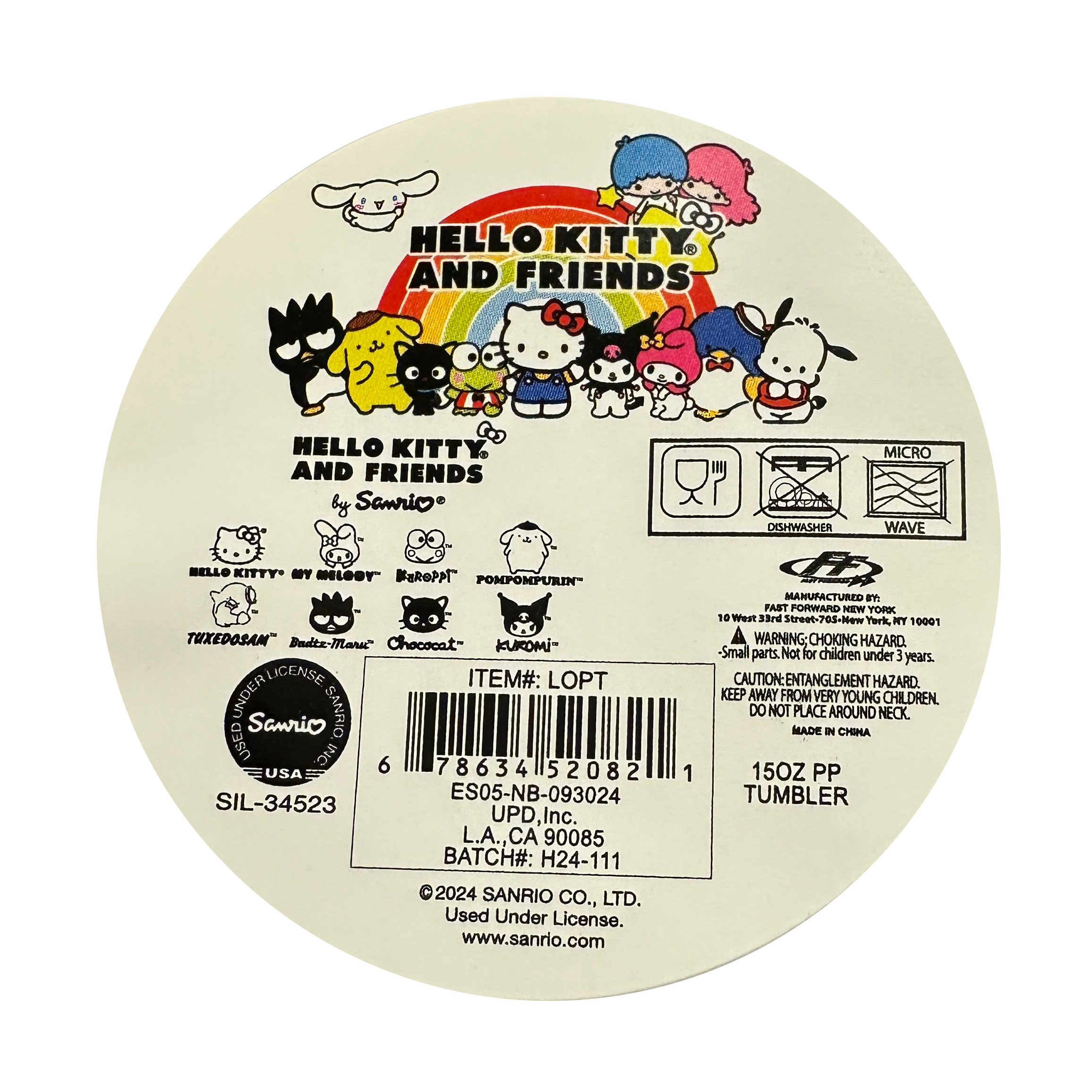 Hello Kitty and Friends - My Melody Tumbler Mugg 450 ml - 3