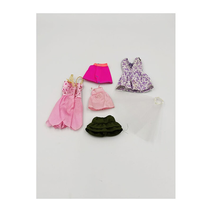 Leksaker Second Hand Barbie Kläder - Blandat Set Vintage