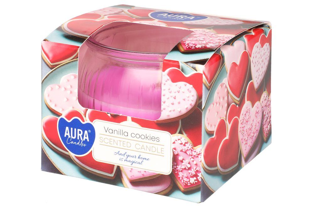Doftljus vanilj kakor 80g