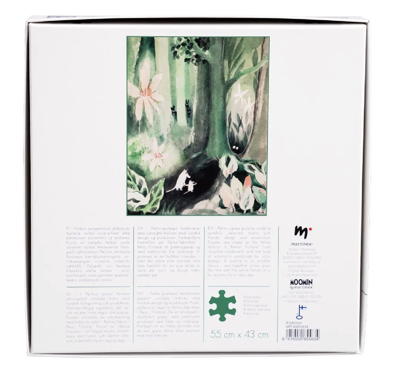 Moomin Puzzle 750 Pieces - Great Flood - 2