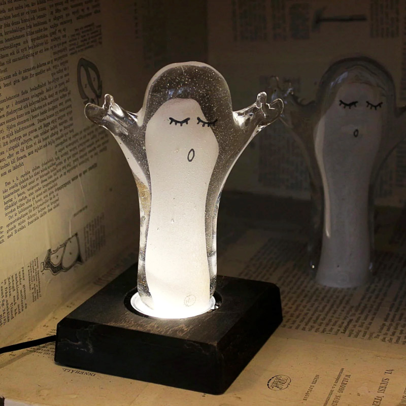 Cute ghosts - Glass sculpture - 2