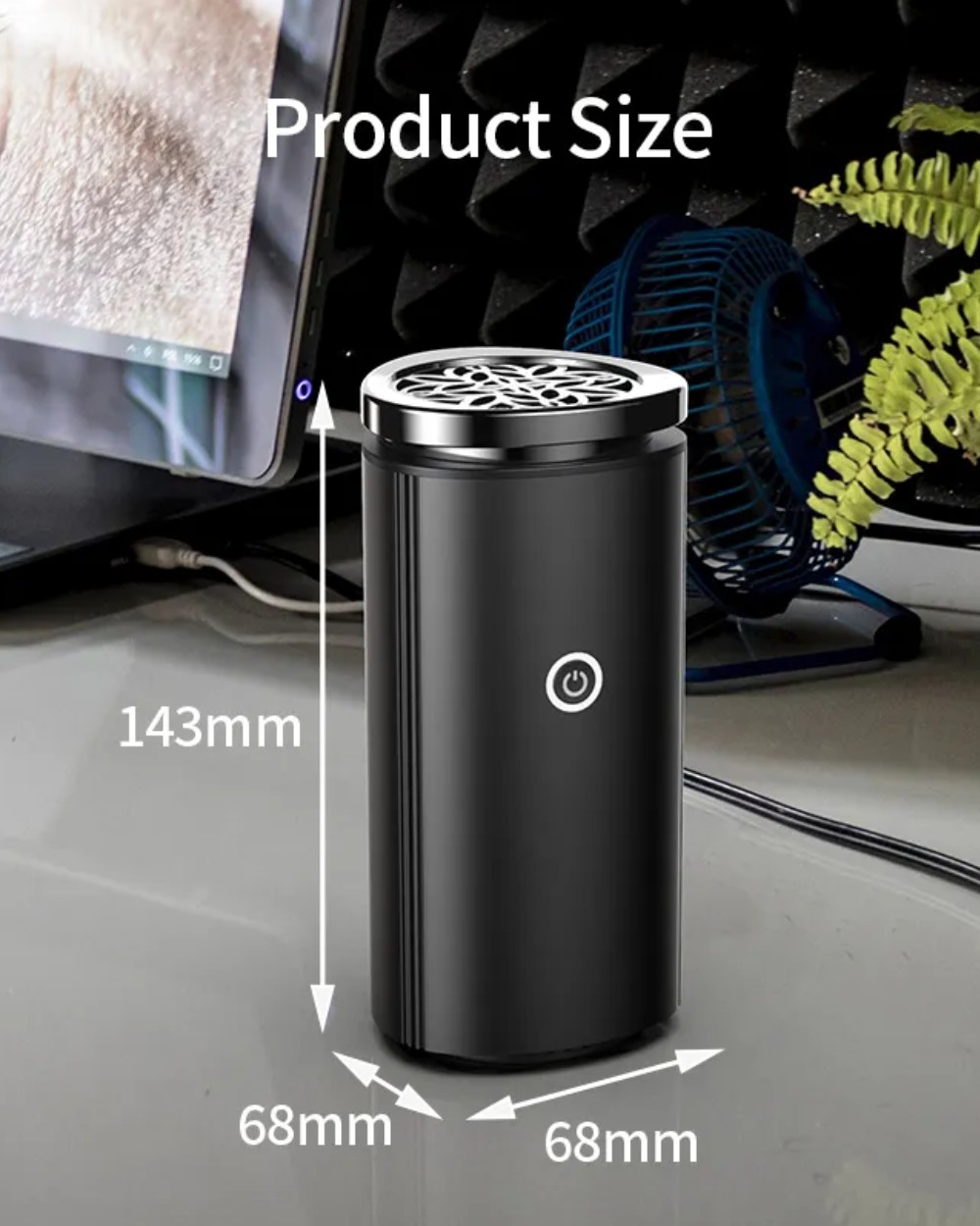 Portable Electric Bakhoor Burner - Black - 4