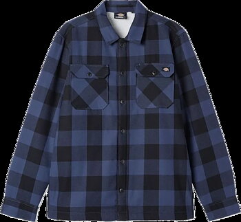 Sherpa fodrad skjorta blå 