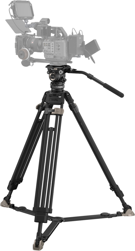 SMALLRIG 4465 FreeBlazer Counterbalance Carbon Fiber Video Tripod Kit AD-Pro8 Videostativ – för filmskapare - 4