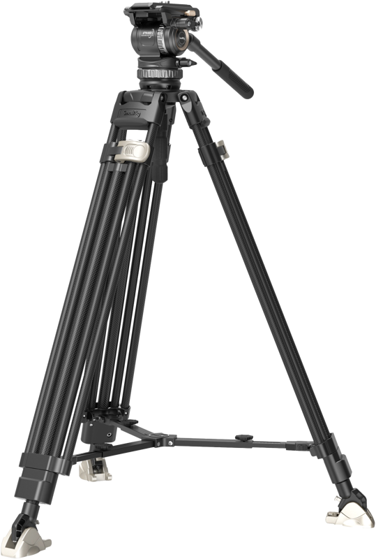SMALLRIG 4465 FreeBlazer Counterbalance Carbon Fiber Video Tripod Kit AD-Pro8 Videostativ – för filmskapare