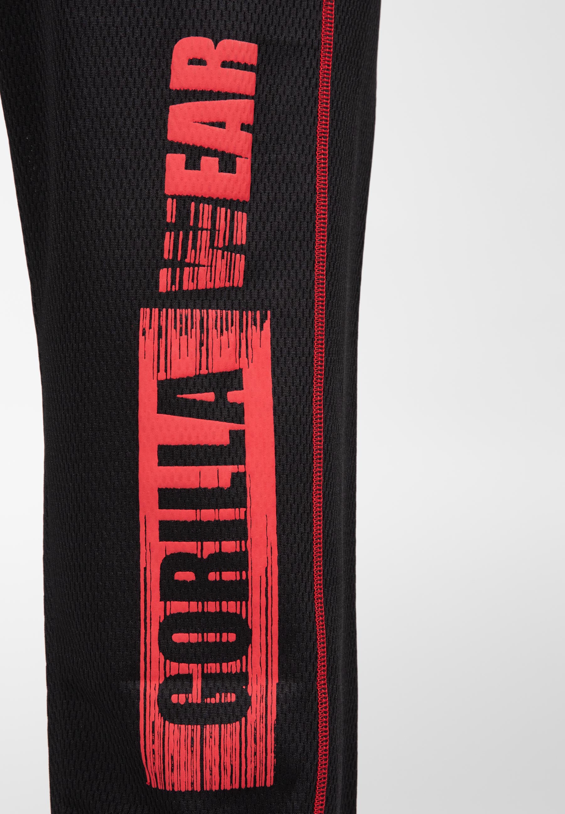 Wallace Mesh Pants, black/red - 6