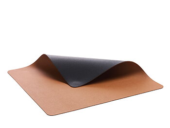 BITZ Bordstablett 46 x 33 cm, 4 st Svart/Brun