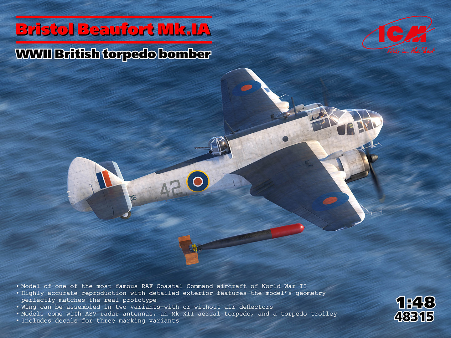 1/48 Bristol Beaufort Mk.IA