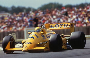 Lotus 99T 1987 World Champion. Ayrton Senna 1/12