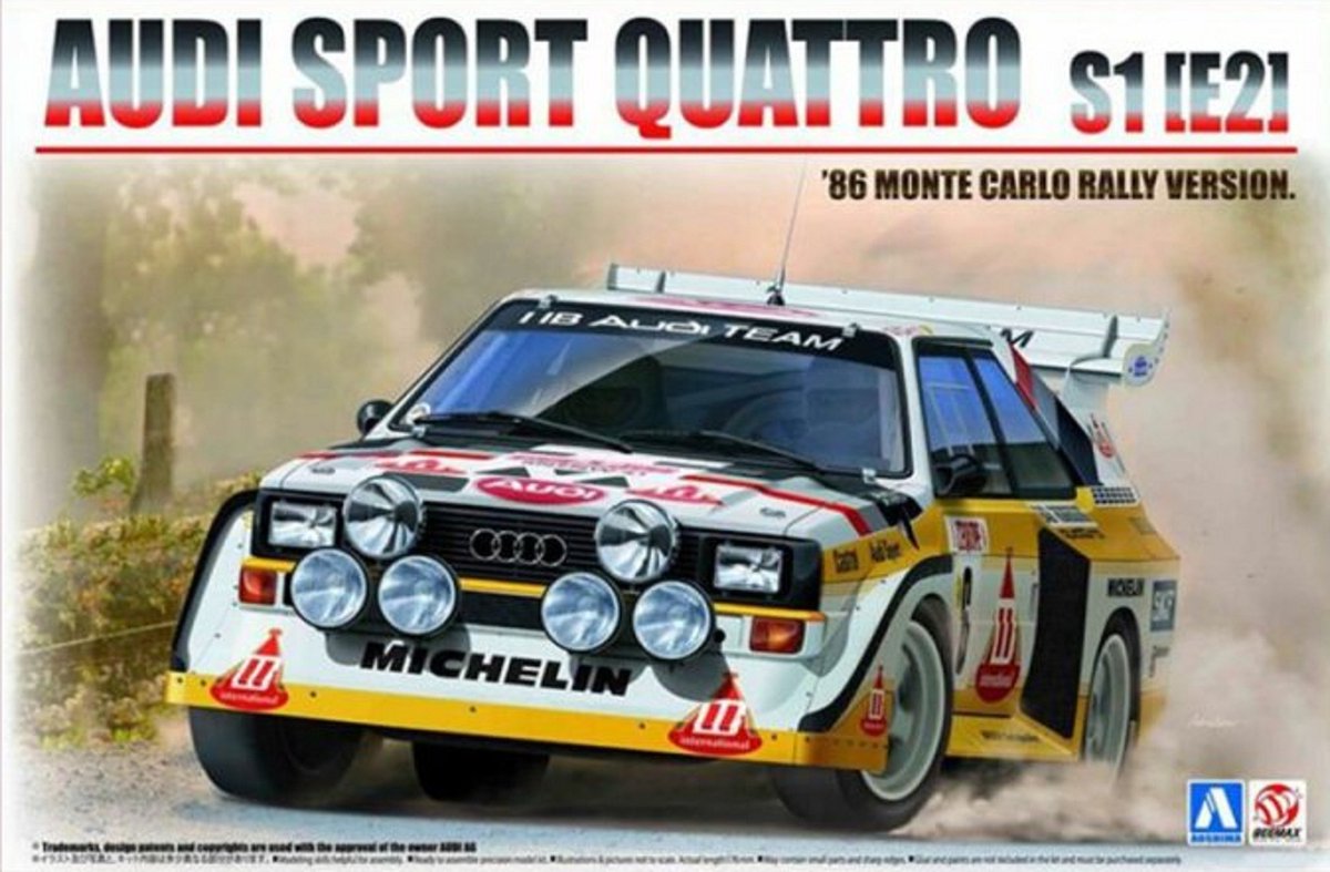 Audi Quattro S1 Monte Carlo '85  1/24