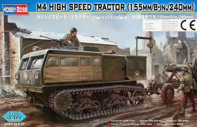 M4 High Speed Tractor(155mm/8-in./240mm) 1/35