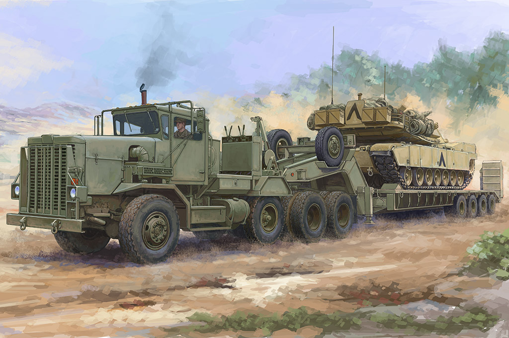 M911 C-HET m. Talbert 64t Trailer 1/35