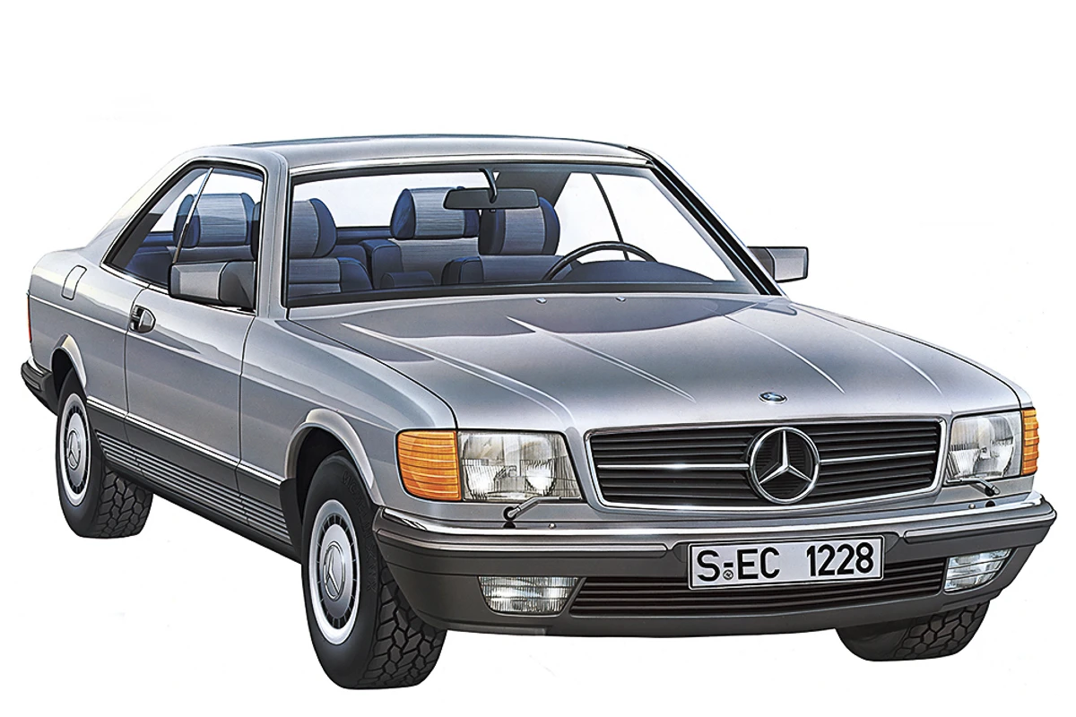 Mercedes-Benz 500 SEC 1/24