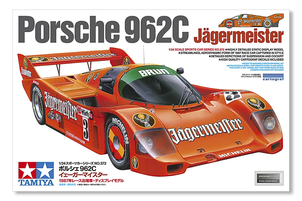 Porsche 962C Jägermeister 1/24 - 2