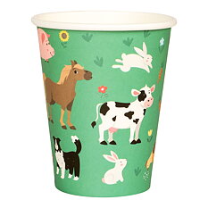 Paper Cups Farm 8pcs