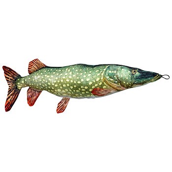 FLADEN Mjukisdjur Gädda 80cm