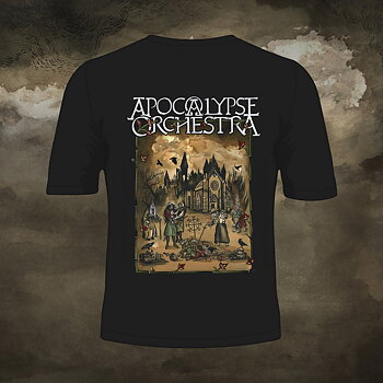 APOCALYPSE ORCHESTRA - T-SHIRT, A PLAGUE UPON THEE