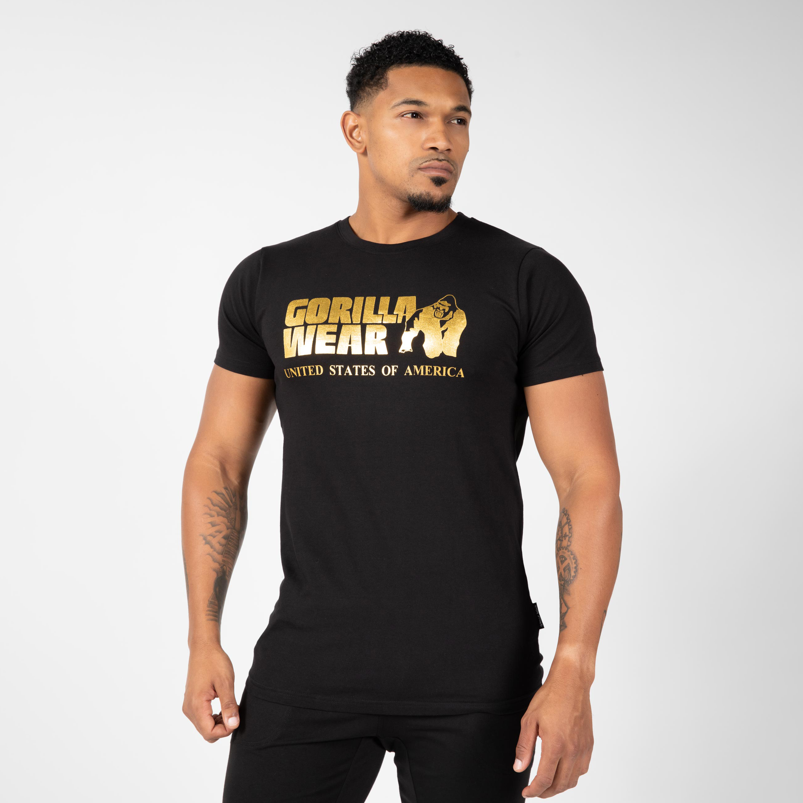 Classic T-Shirt, black/gold - 3