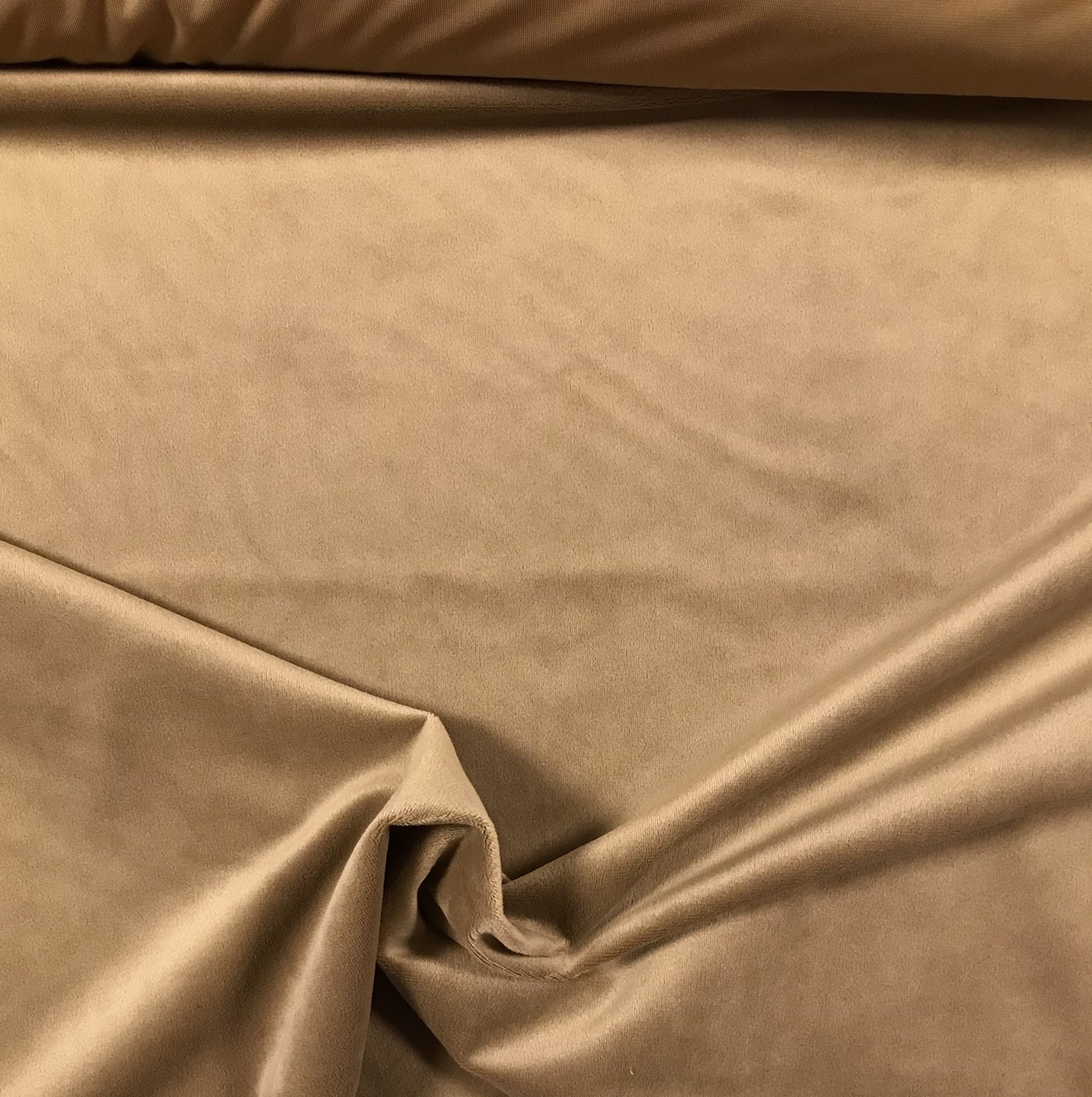 Milano Mörk Beige Sammet