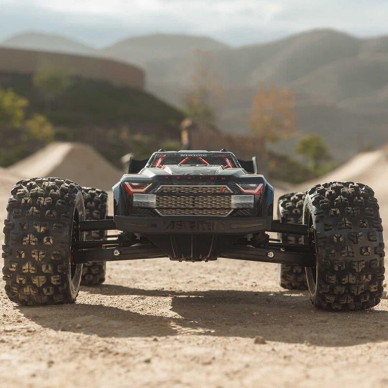 ARRMA 1/8 KRATON 6S EXB 4X4 RTR Brushless Speed Truck, BLACK - 8