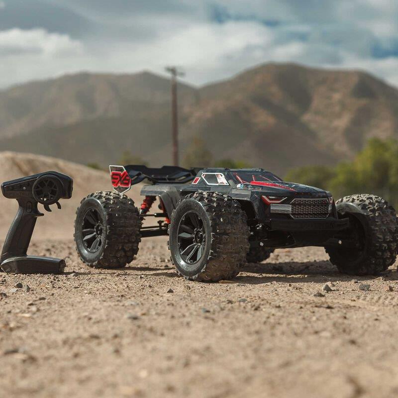 ARRMA 1/8 KRATON 6S EXB 4X4 RTR Brushless Speed Truck, BLACK - 5