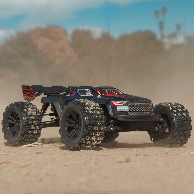 ARRMA 1/8 KRATON 6S EXB 4X4 RTR Brushless Speed Truck, BLACK - 9