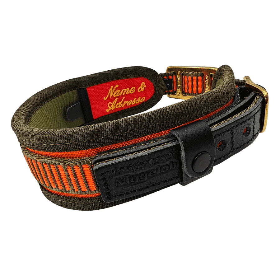Niggeloh DELUXE Orange Spårhalsband
