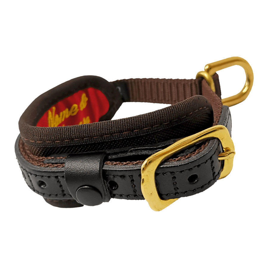 Niggeloh DELUXE Brun Spårhalsband - 2