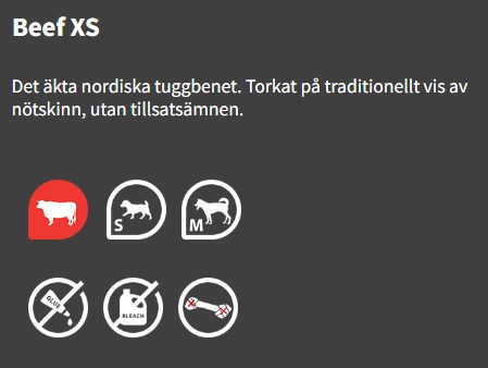 Rauh! Beef XS (nordisk batong) - 2