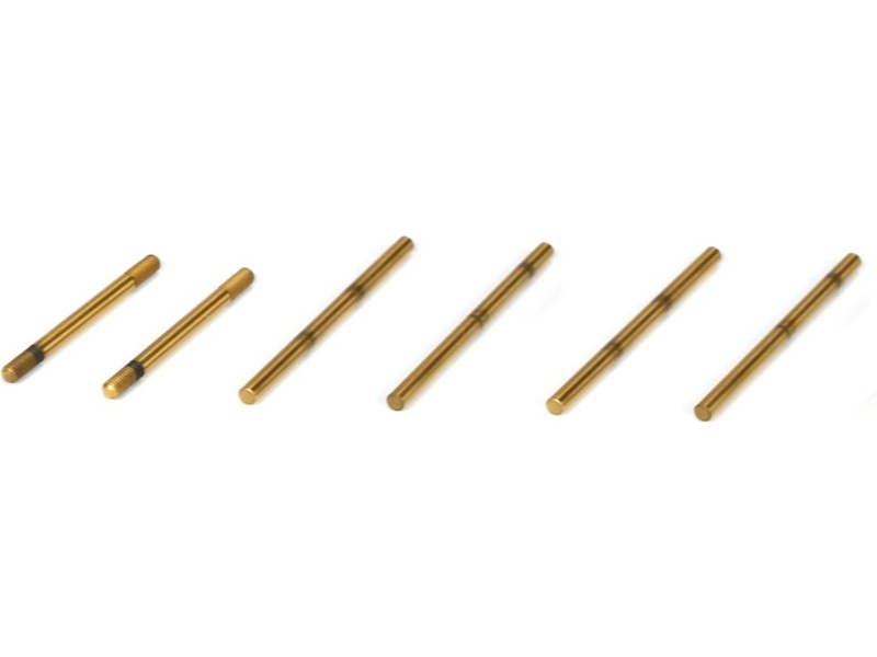 Losi LOSB1869 Hinge Pin Set TiNi (6): Mini 8IGHT