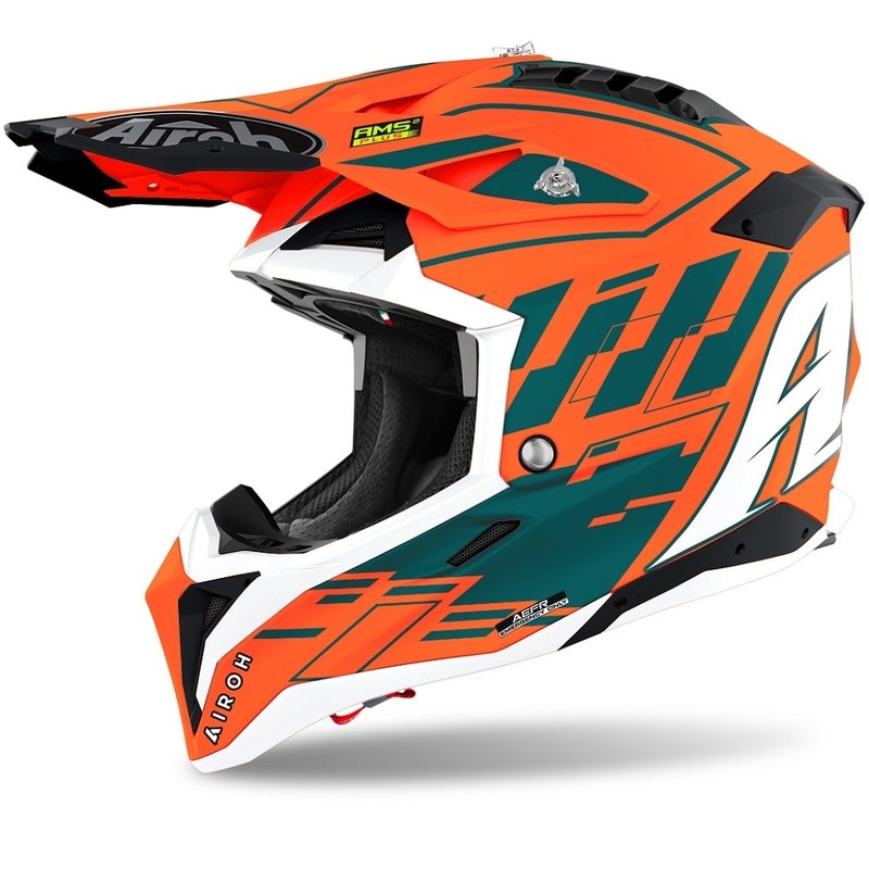 Airoh Hjälm Aviator 3 Rampage orange S