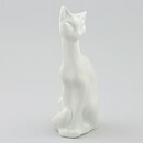 Lillemor Mannerheim (1955) White Enigmatic Cat 16 cm