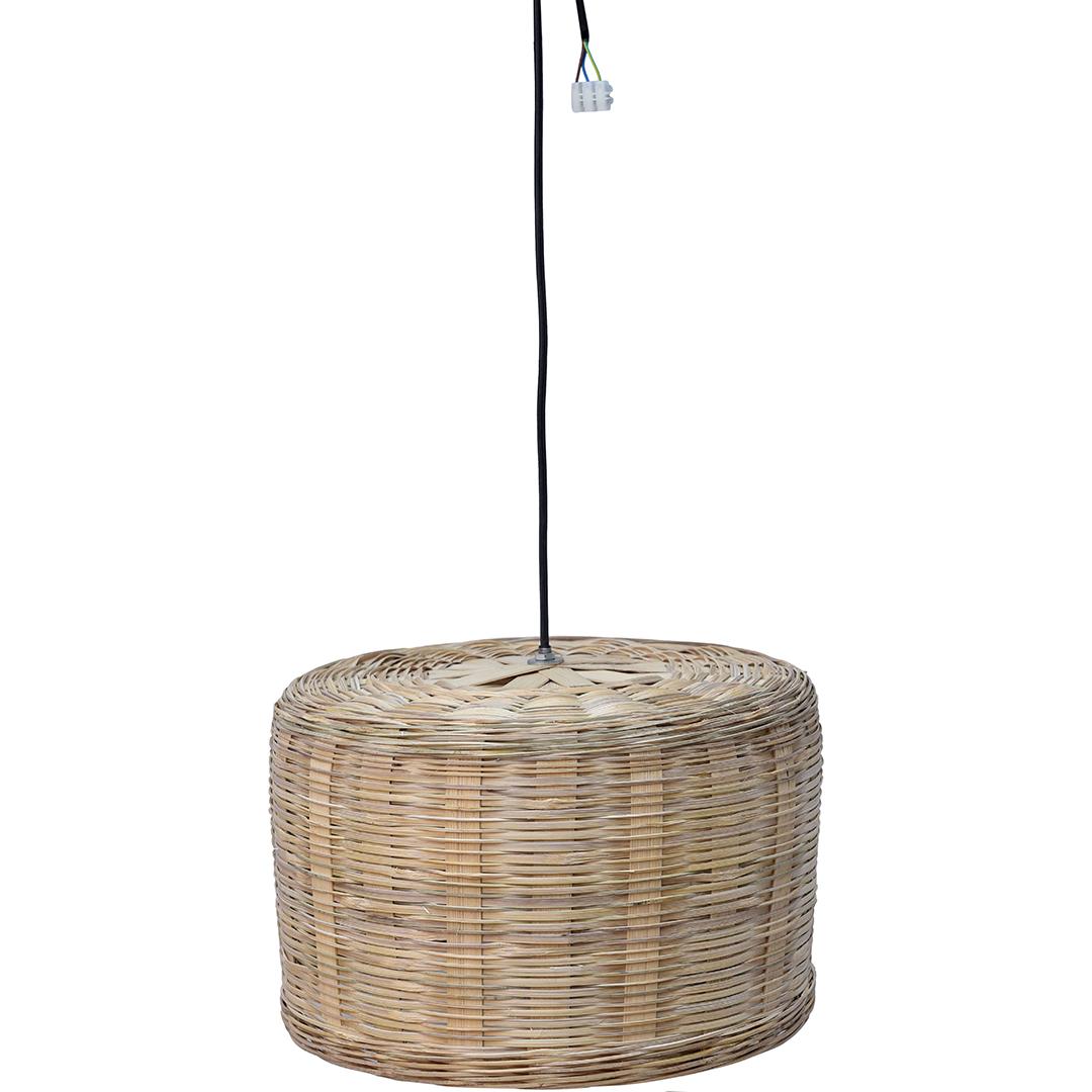 Natura taklampa i bambu