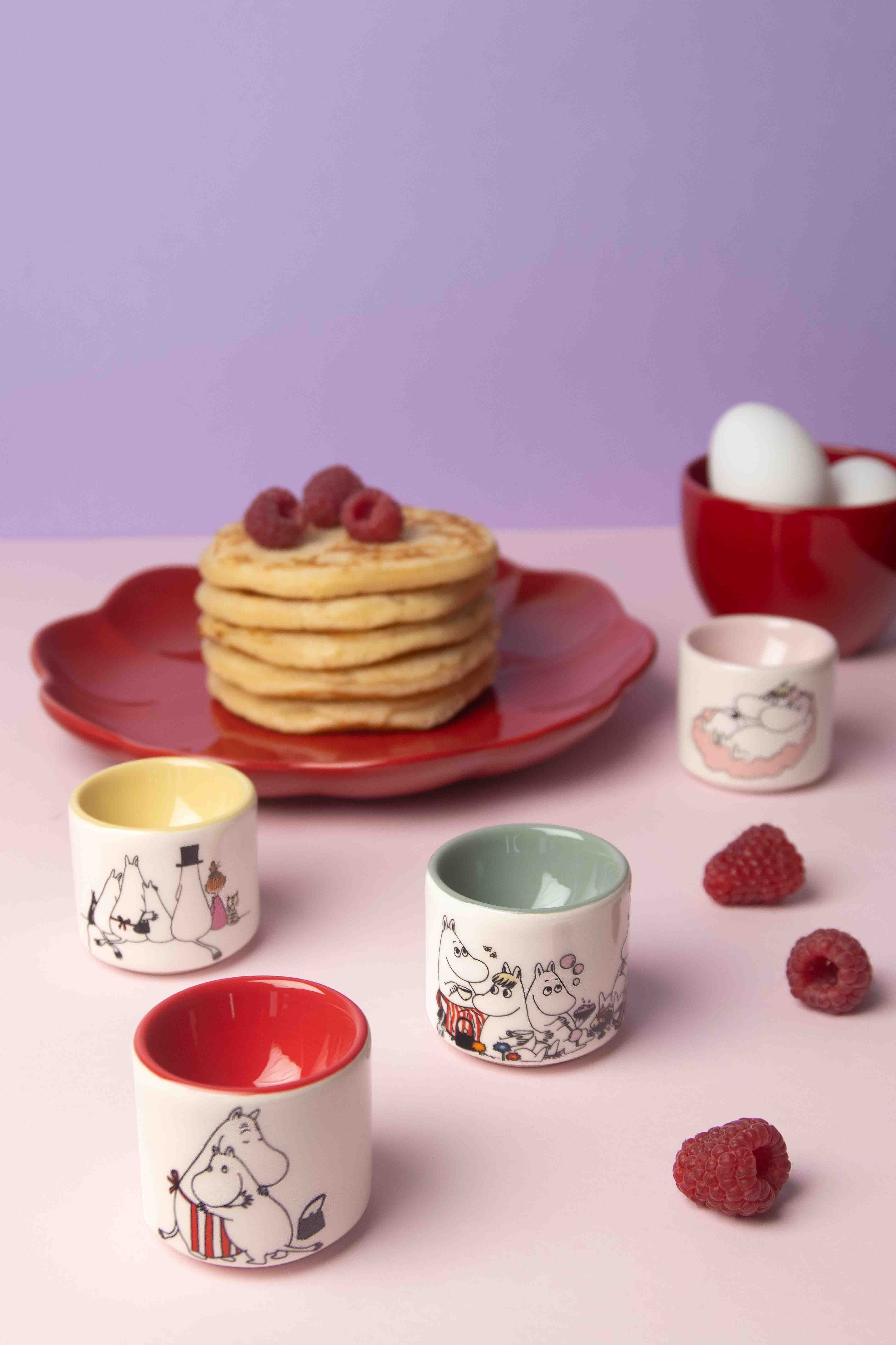 Moomin egg cups 4-pack - Love