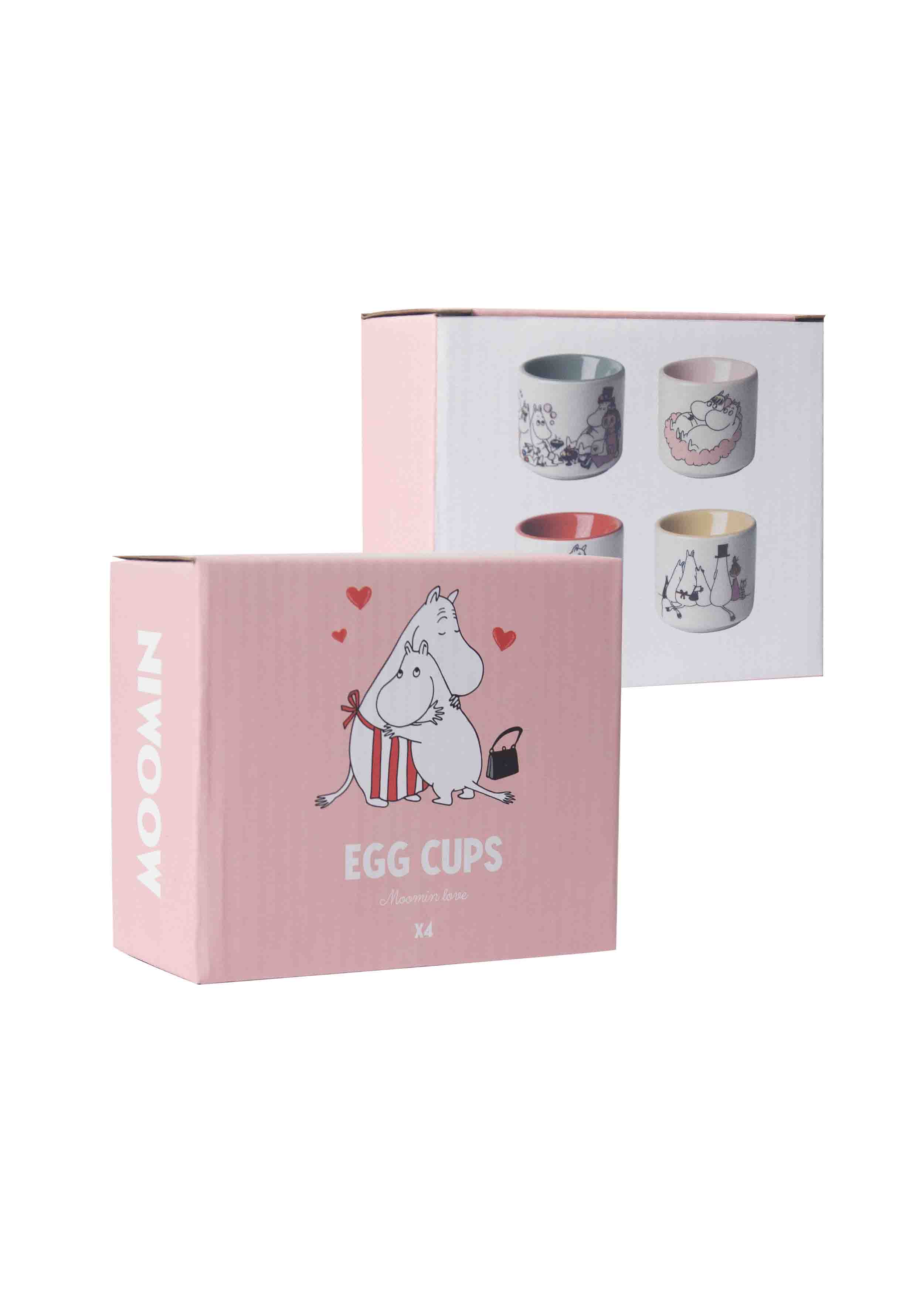 Moomin egg cups 4-pack - Love - 3