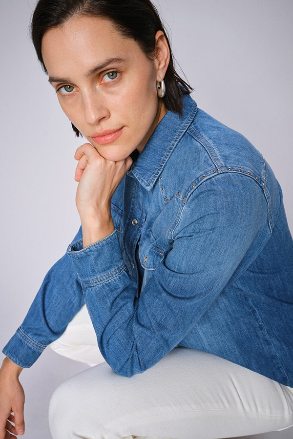 MMElvira Nalin Shirt Blue - 3