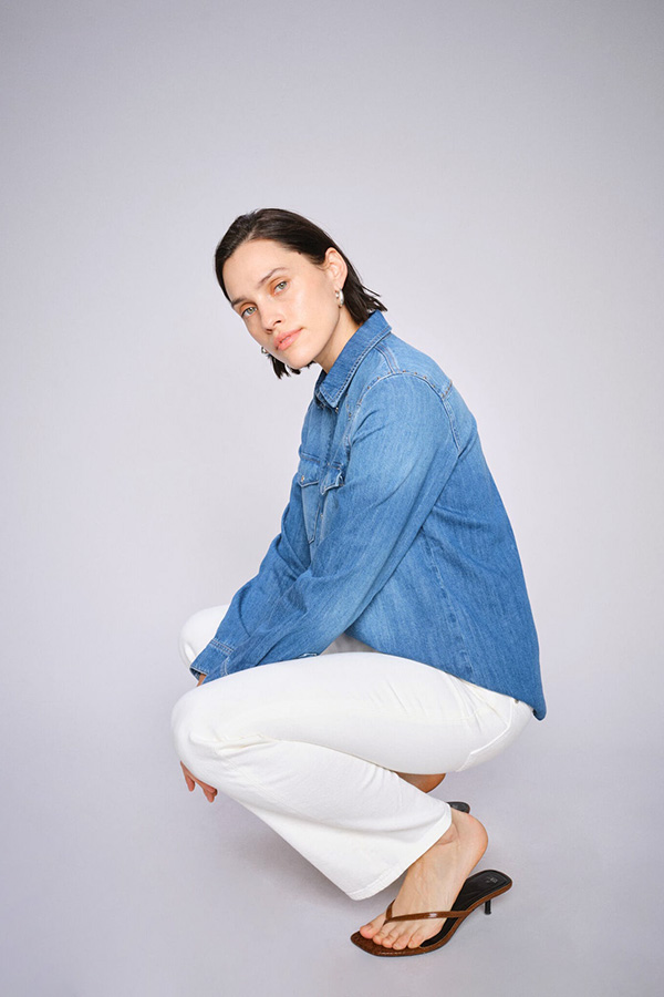 MMElvira Nalin Shirt Blue - 4