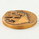 Erik Höglund (1976) Bronze Medallion with King Motif (Knut Eriksson) 4 cm  [Sample Images]
