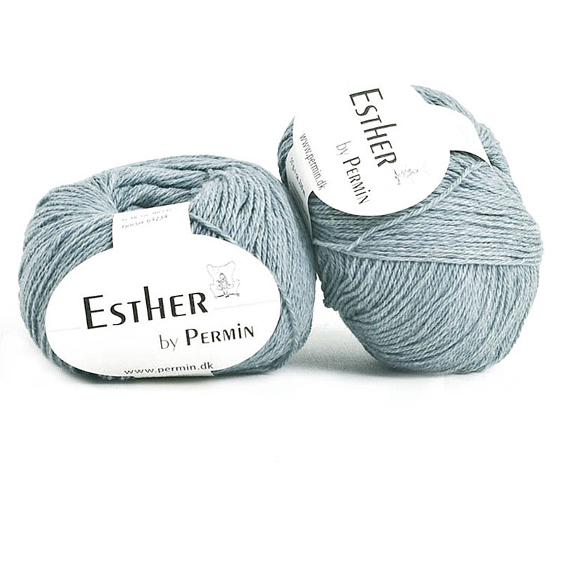 Ljusblå Esther by Permin 07