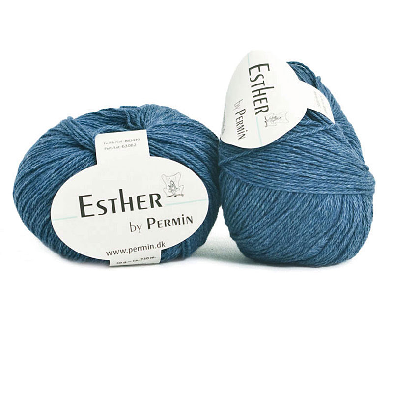 Havsblå Esther by Permin 10