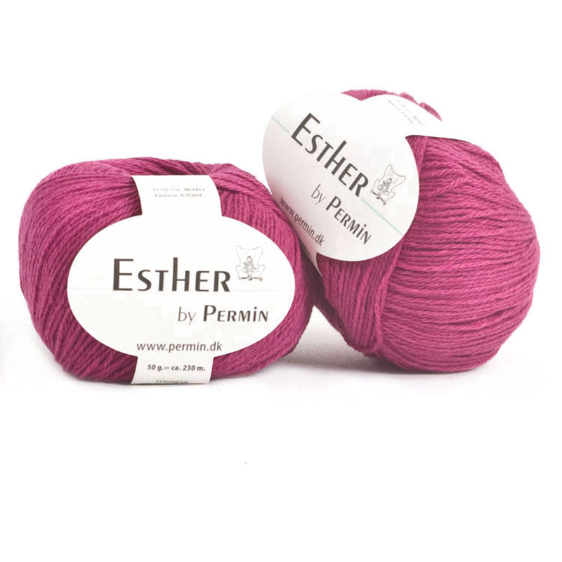 Syren magenta Esther by Permin 12