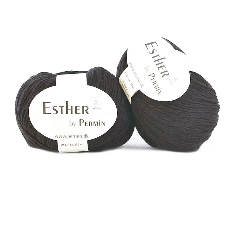 Svart Esther by Permin 21