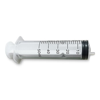 VetProvide Syringes 50ml eccentric 3-part - 1 piece