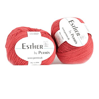 Mörk Rosa Esther by Permin 41