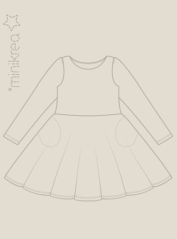 TWIRL DRESS - MINIKREA 33020 - 2