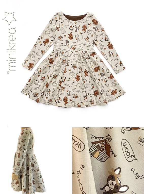 TWIRL DRESS - MINIKREA 33020