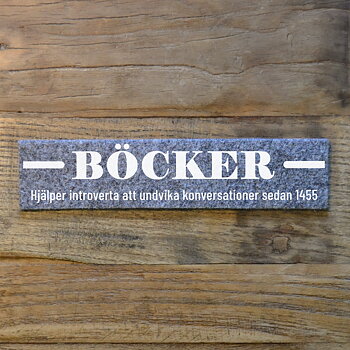 Bokmärke - "Böcker"