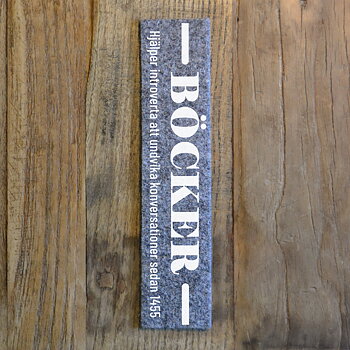 Bokmärke - "Böcker"