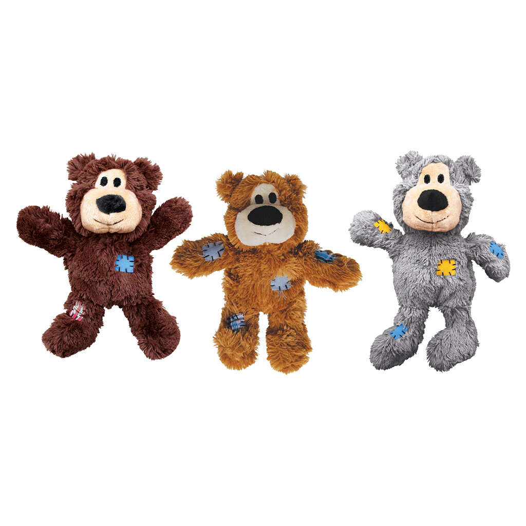 Kong WildKnots Bär Hundespielzeug - Verschiedene Farben